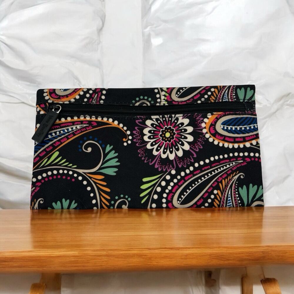 VERA BRADLEY BANDANA SWIRL PENCIL POUCH